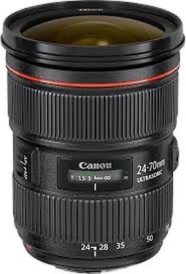 par utuleri: Canon EF 24-70mm f/2.8L USM obyektiv - Peşəkar L-seriyası standart — 1