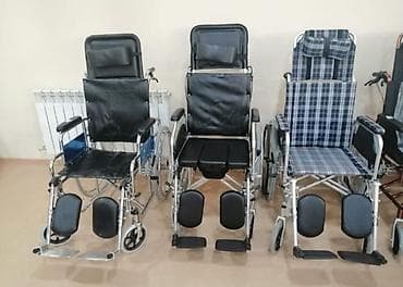 Tibbi məhsullar: Təsvir: - Qollu, əl ilə idarə olunan əlil arabaları. - Yüksək bel və — 1