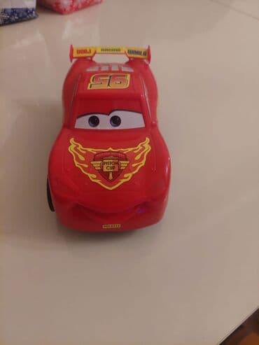 Столы для кормления: Uşaq oyuncağı – Qırmızı yarış maşını (Lightning McQueen üslubunda) - — 4