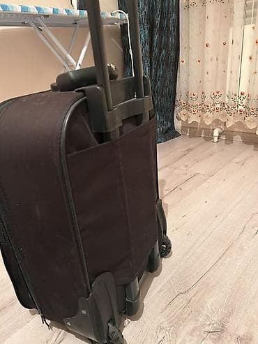 camadan: Səyahət çamadanı – yumşaq korpuslu, tünd rəng - Geniş əsas bölmə və — 3