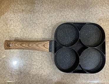 Mətbəx aksesuarları: Tava, rəng - Qara, Qranit, 18 sm — 2