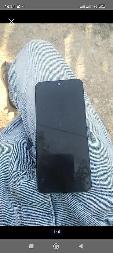 ayfon 7 ekran: Xiaomi Redmi smartfon - Korpus: mavi rəngli, düz kənarlı dizayn. - — 5