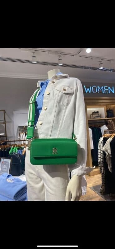 tək qaş: Çiyin çantası, Tommy Hilfiger, Yeni — 1