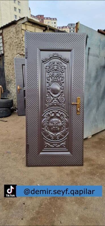 demir darvazalar qiymetleri: Yeni Giriş qapısı Ödənişli çatdırılma — 5