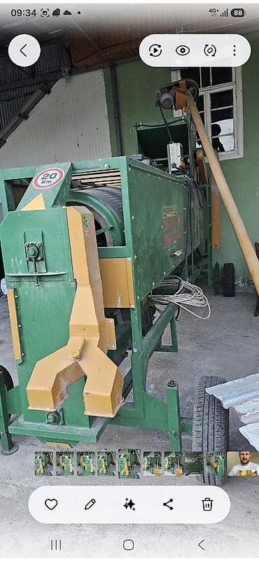 Taxıl təmizləmə və çeşidləmə xətti – mobil tip - Növ: Elektrik — 3