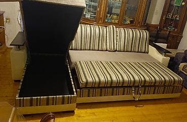 Künc divan, İşlənmiş, Açılan, Bazalı, Parça, Çatdırılma yoxdur — 1