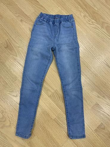 Uşaq geyimi və ayaqqabıları: Uşaq cins şalvarı – LC Waikiki - Ölçü: 9-10 yaş, 134–140 sm (etiketdə — 1