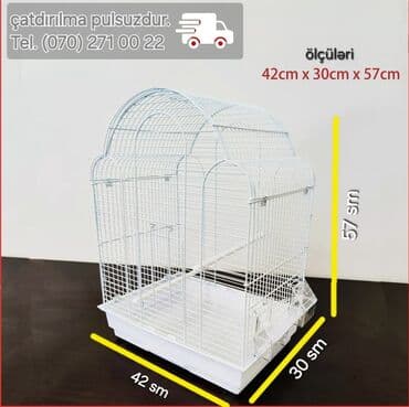 popuqay qefesi: Tutuquşu qəfəsi (papuqay qəfəsi). Korella, nerazlucnik, fişer — 2