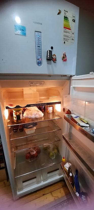xaladenik: Нерабочий 2 двери Siemens Холодильник Продажа, цвет - Белый, С диспенсером — 3