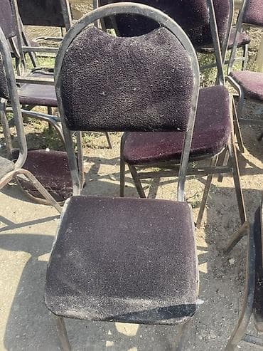 stol stul kirayesi: Metal karkaslı masa və stul dəsti 8 ədəd stol hərəsində 2 ədəd stul — 3