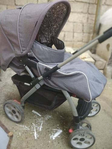 Коляски: Yaxşı vəziyyətdə Uşaq arabası/ kolyaskasi satılır. hərbir şeyi — 6