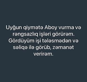 Услуги мастеров по дверям: Ancağ whatsapp aktivdir — 1