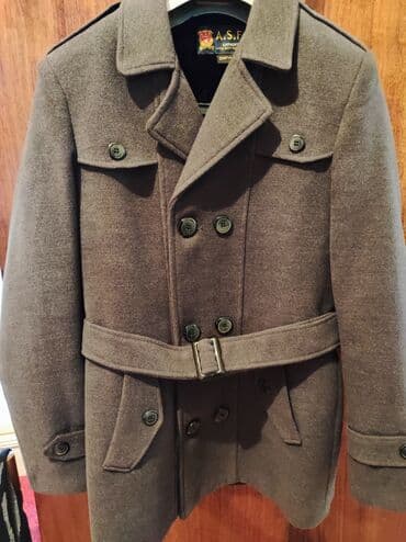 the nort face kurtka: Palto, Abercrombie & Fitch, M, rəng - Boz — 2