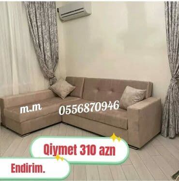 mətbəx ucun divan: Künc divan, Yeni, Açılan, Bazalı, Parça, Şəhərdaxili pulsuz çatdırılma — 5