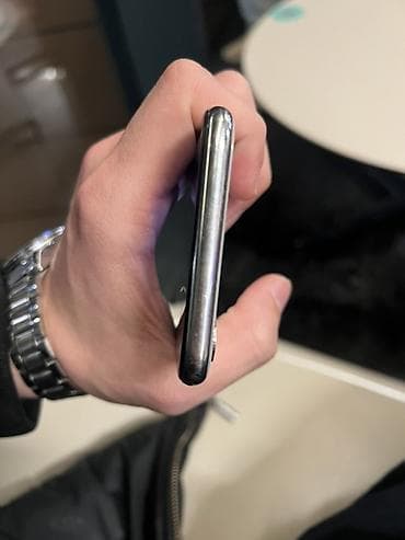 iphone qulaqlıq: IPhone X, Gümüşü, Qırıq — 4
