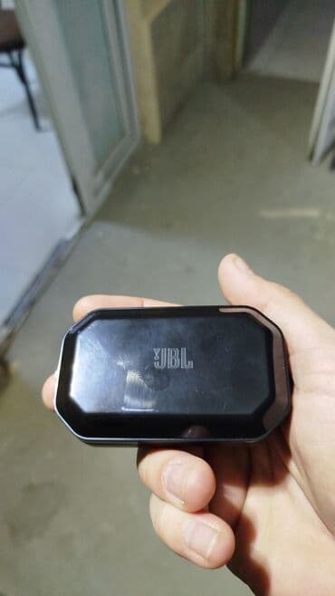 apple qulaqciq: İşlənmiş Simsiz (Bluetooth) Qulaqcıqlar, JBL, rəng - Qara — 1