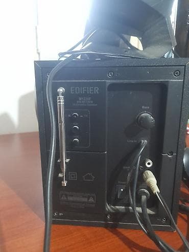 ses yazan: Edifier Kolonka, Növ - Kompüter üçün, rəng - Qara — 1