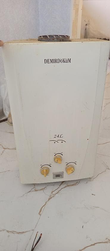 Çok yaxsi veziyyetdedir DemirDöküm qazla işləyən su qızdırıcısı – 24