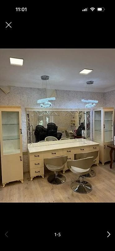 nerjavik stol: Satılır: Gözəllik/saç salonu üçün mebel dəsti - 2 ədəd salon kreslosu — 7