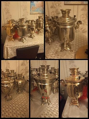 Seva 🌼 Samavarlar satılır İdeal vezyyetdedir Qiymetleri 5 Litirlik