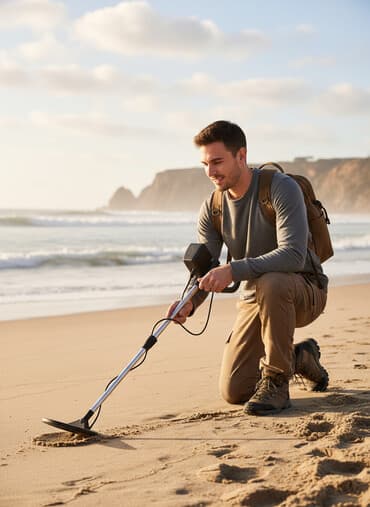 Metal detektor – əl tutacaqlı, analoq göstərici ekranlı model