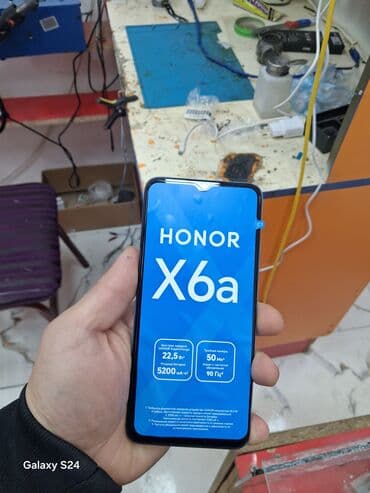 asus tuf gaming a15 qiymeti: Honor X6a, 128 GB, rəng - Gümüşü, Barmaq izi — 5