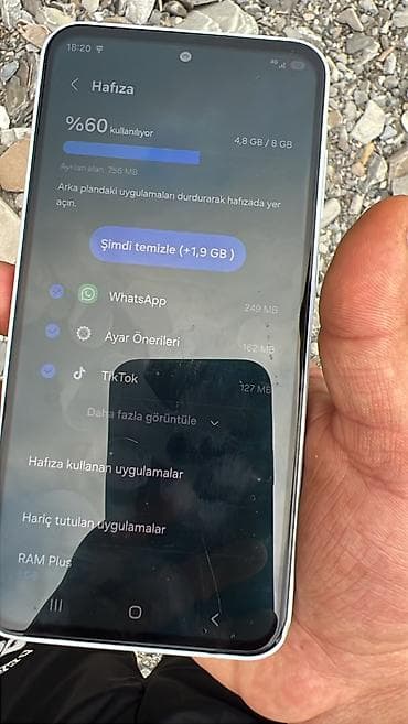 Samsung Galaxy A35 5G, 256 ГБ, цвет - Белый, Сенсорный, Отпечаток пальца, Две SIM карты at lalafo.az Samsung Galaxy A35 5G, 256 ГБ, цвет - Белый, Сенсорный, Отпечаток пальца, Две SIM карты