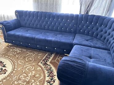 sultan toyuğu: Künc divan, Yeni, Açılmayan, Bazasız, Vеlur parça, Çatdırılma yoxdur — 2