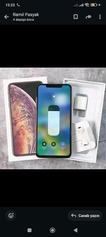 IPhone Xs, 512 GB, Qızılı, Face ID lalafo.az -da IPhone Xs, 512 GB, Qızılı, Face ID