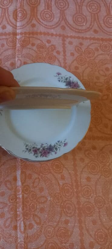 Digər süfrə qabları: Boşqablar, 6 ədədli dəst, rəng - Ağ, Farfor, Yaponiya — 4