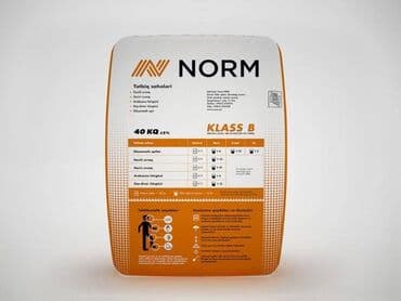 1 kisə sement: Norm Sement, M-400, A-klass, Kredit yoxdur, Pulsuz çatdırılma — 4