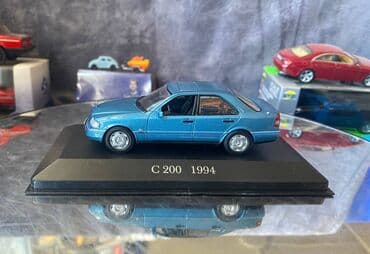 metbex tavan modelleri: Коллекционная модель Mercedes-Benz C200 W202 blue 1994 Altaya Scale — 6