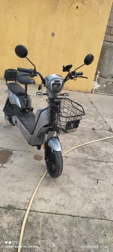 электроскутер купить в баку: Elektrik skuter – JY (Just Tour) brendi - Rəng: boz/qara - Elektrik — 5