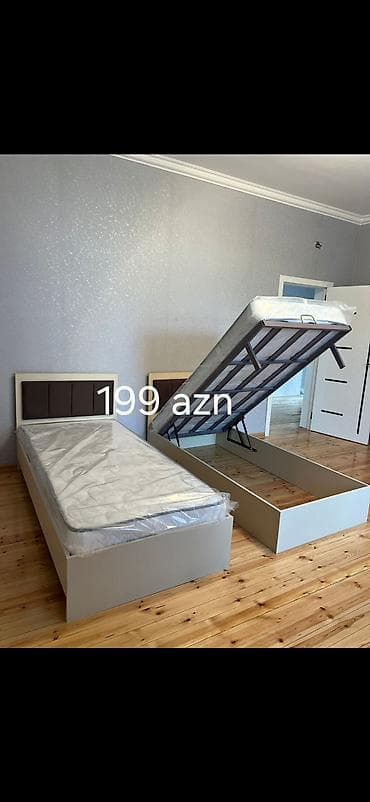 tək matraslar: Tək nəfərlik çarpayılar – 149 AZN - Ölçü: standart tək nəfərlik — 10