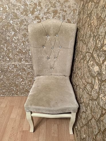 modern stol stullar: Qonaq otağı üçün, Açılan, Dördbucaq masa, 6 stul — 2