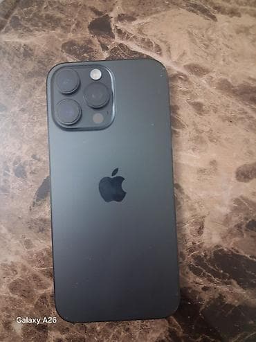 ssd 4 tb: IPhone 16 Pro Max, 256 GB, Black Titanium, Sənədlərlə, Face ID, Zəmanət — 8