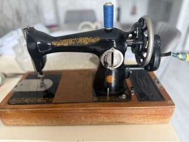 ремонт стиральных машин на дому: - Mexaniki tikiş maşını: Klassik dizaynlı, əl fırlatma çarxı ilə — 1