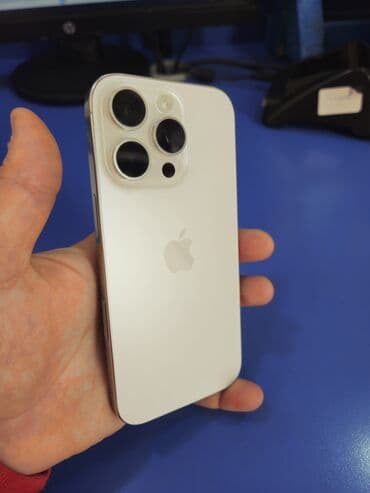 sahibinden notebook: IPhone 16 Pro, 128 GB, White Titanium, Face ID — 1