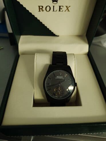 omega qol saatı: Yeni, Qol saatı, Rolex, rəng - Qara — 3