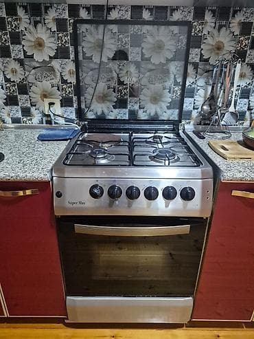 qaz pecı: Super Max qaz sobası – 60 sm enli, sərbəst quraşdırılan model - 4 — 1