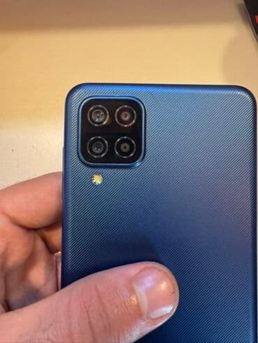 samsung a9 qiymeti: Samsung Galaxy A12, 64 GB, rəng - Mavi, Barmaq izi — 6