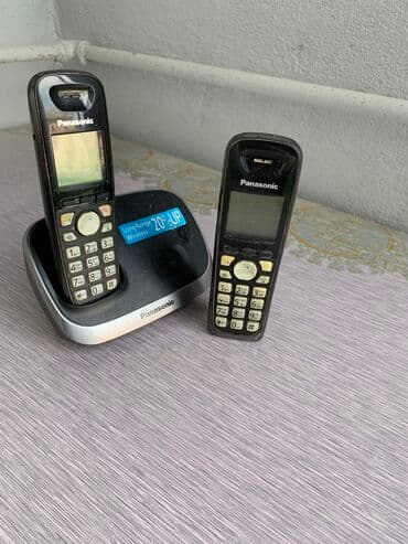 irşad telecom telefonlar: Stasionar telefon Panasonic, Simsiz, İşlənmiş, Pulsuz çatdırılma — 1
