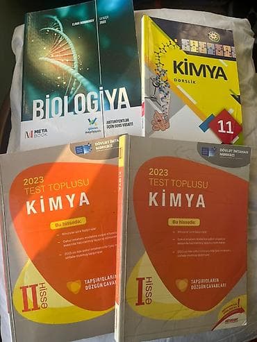 Buraxılış və qəbul imtahanlarına hazırlıq üçün kitablar dəsti satılır — 9
