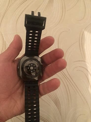 galaxy watch 4: Ağıllı saat – idman üslubunda, dairəvi sensor ekranlı model. Qara — 2