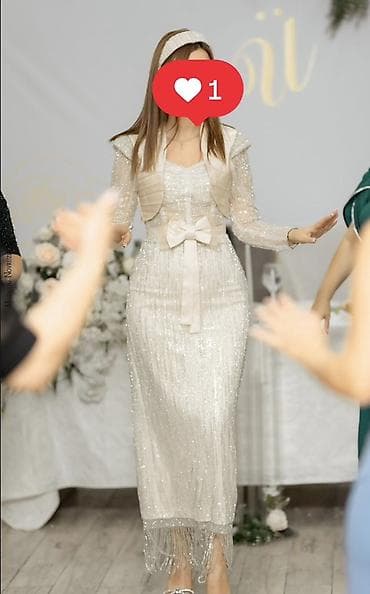 dress: Ziyafət geyimi satılır!!! 1 dəfə nişanımds geyinmişəm, 650 manata — 1