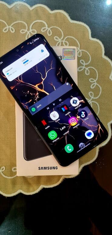 type c adapter: Samsung Galaxy A23, 128 GB, rəng - Qara, Zəmanət, Sensor, Barmaq izi — 9