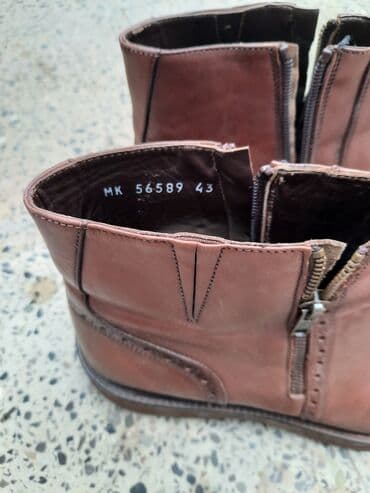 yarı botinkalar: GREYDER kişi ayaqqabısı – dəridən qışlıq/yarımboğaz model salam — 7