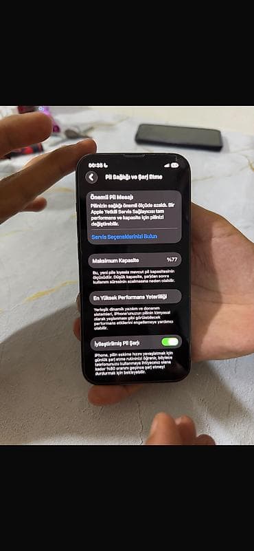 dinamik ev: IPhone 13 Pro, 128 GB, Sierra Blue, Barmaq izi, Simsiz şarj, Face ID — 4