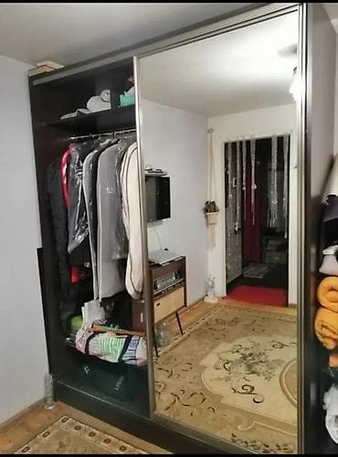 3 qapılı, Güzgülü, Digər rəng, Taxta, Kupe, Düz dolab — 1