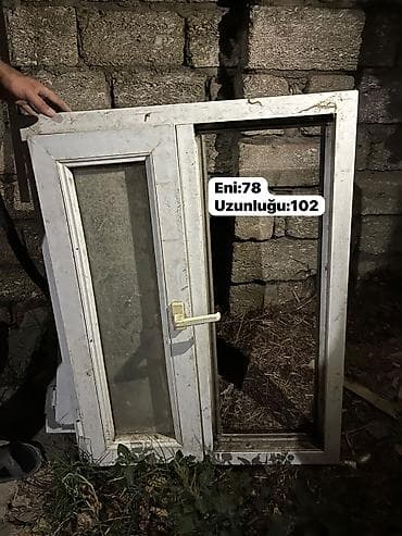 plastık pencere: Hamlsl bir yerdə 100 manat razmerləri usdədiPlastik pəncərə və mətbəx — 3